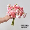 12 piezas de color rosa