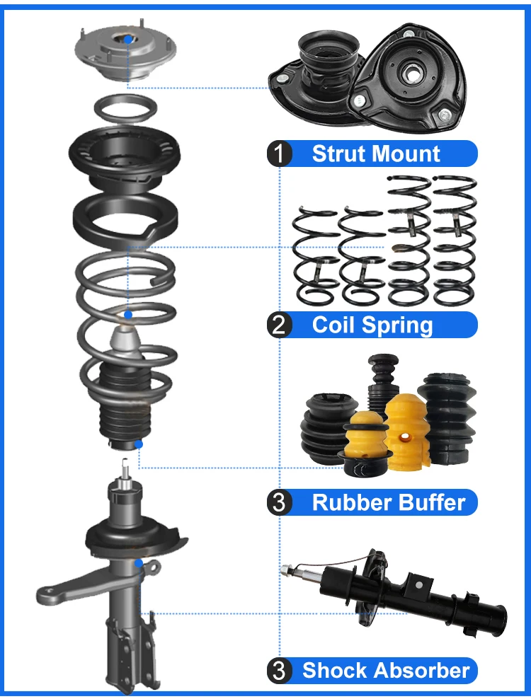 You Amazon.com: Genuine OEM 54651-2S300, 54661-2S300 Front Suspension