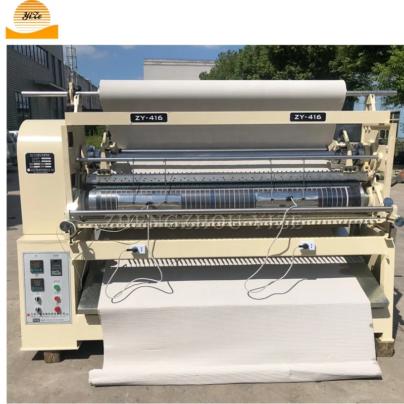 New Textile Ribbon Scarf Pleating Machine 217 Fabric Pleater Crimping Machine