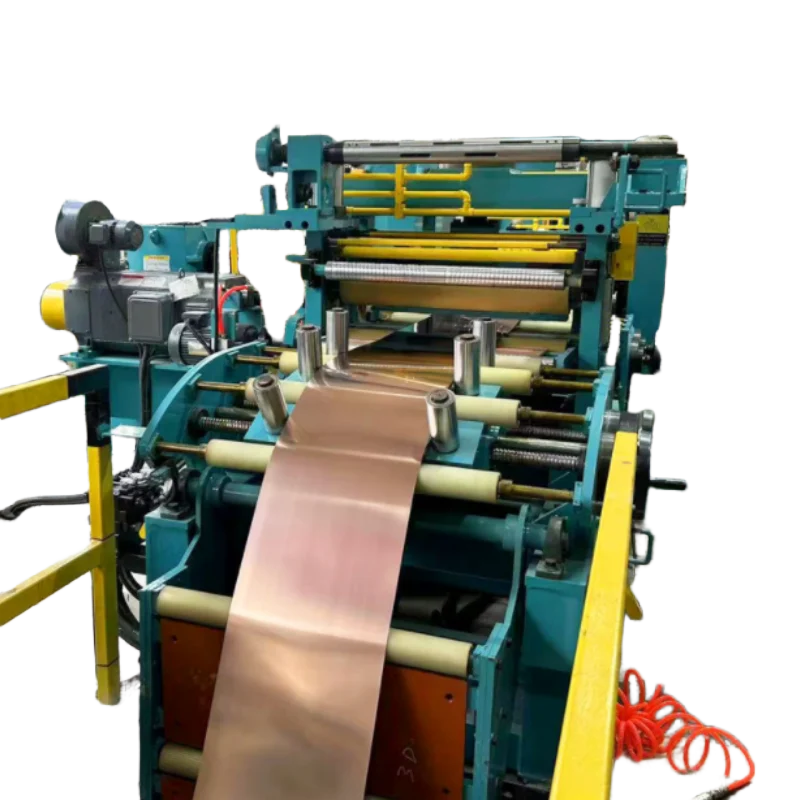 Factory Price High Speed Automatic 650 High Precision Copper Strip Slitting Cutting Line Machine Customized New Motor Bearing