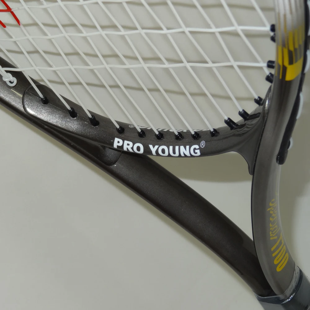 Профессиональная теннисная ракетка из алюминиевого сплава, Oem дизайн, ваша собственная ракетка для подростков и взрослых, тренировочная ракетка для тенниса