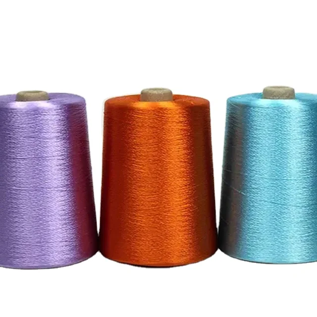 Factory Best Selling 100% Dyed viscose rayon filament yarn 300D/1 600D/1