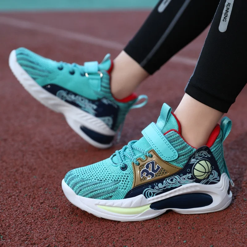 Kids Brand Name Shoes Custom Basketball Style Sneakers