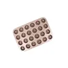 24 Hole Golden Macaroon Cake Mold