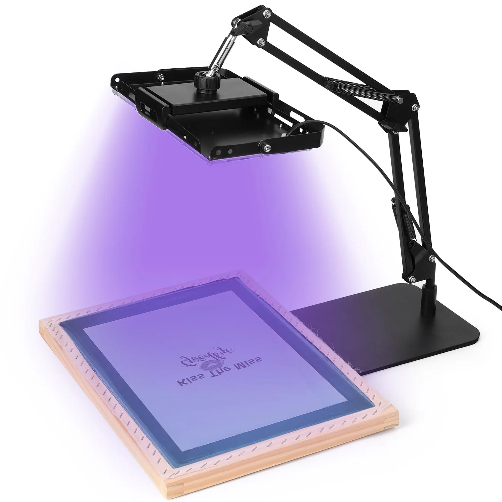 50W LED Exposure Unit for UV Screen Printing - Adjustable Stand