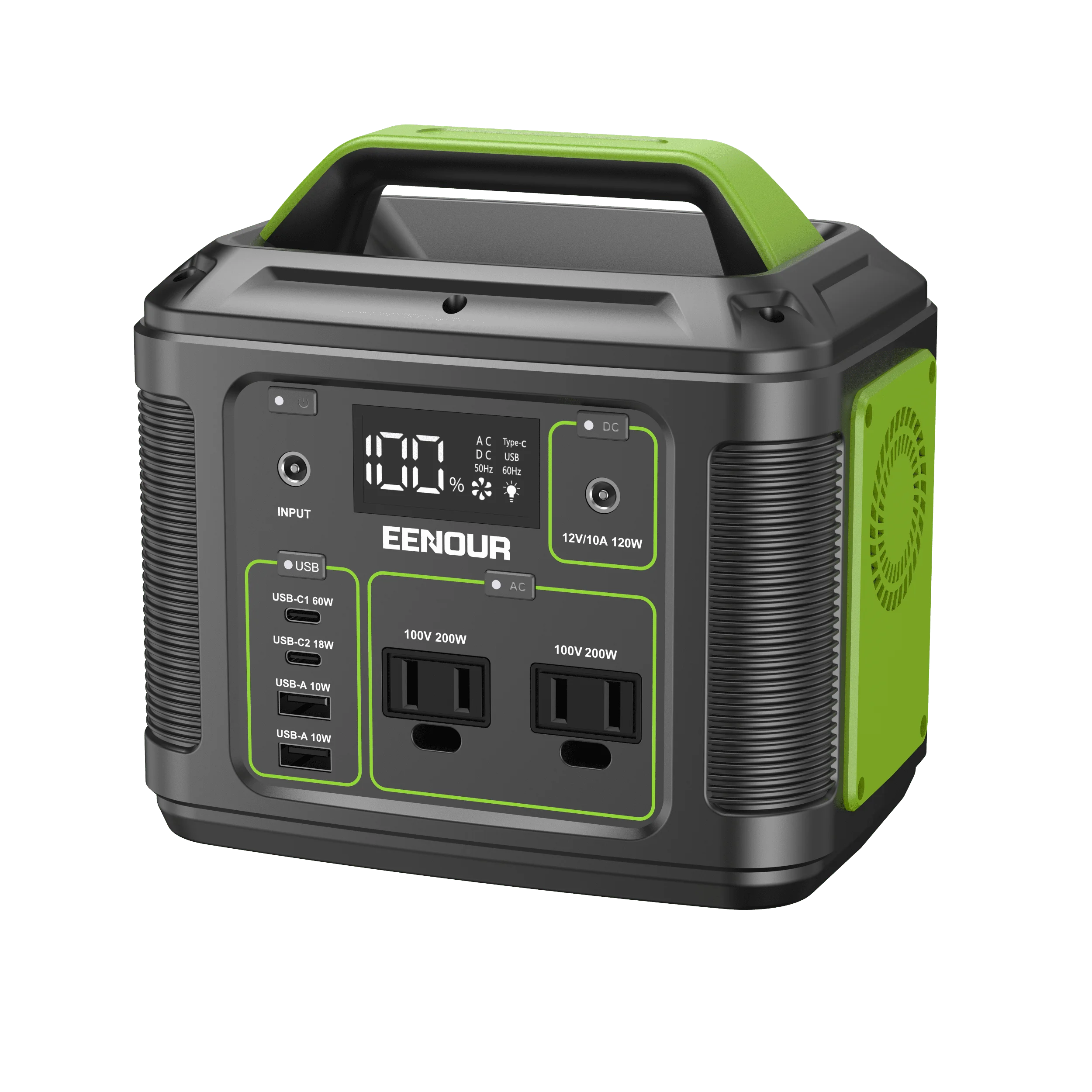 EENOUR ポータブル電源 P200 54000mAh/200Wh 非常用電源 ポータブル