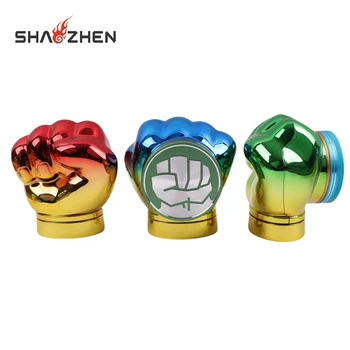 Wholesale Hot Selling Boxing Shape Cigarette Grinder with Zinc Alloy 4-layer Herb Grinder for Coffee Beans and Spice