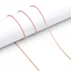 Cadena de cuentas estilo Cai Xukun - Oro rosa