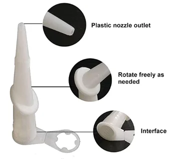 90 Degree Bent Nozzles For Spare Nozzles For Silicone Sealant Mastic ...