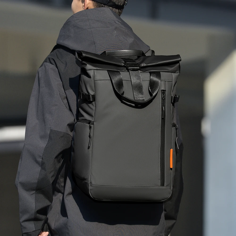 amazon leather backpack meme BRASS TACKS Leathercraft for Men Women Vintage Crazy Horse Full Travel Daypack 15.6