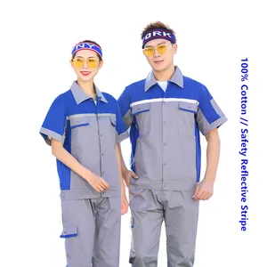 Wholesales Professional Work Safety Wear Reflective Construction Clothing Workwear Work Clothes Uniform