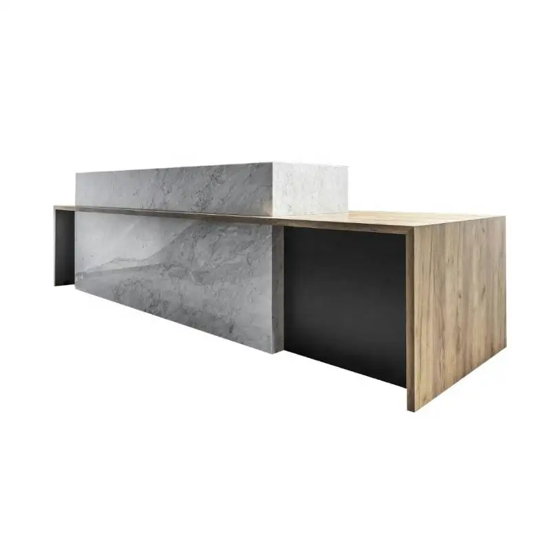 Коммерческий салон стойка регистрации стол для приема Офисная отеля дизайн товары бара