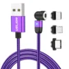 3 in 1 Purple cable