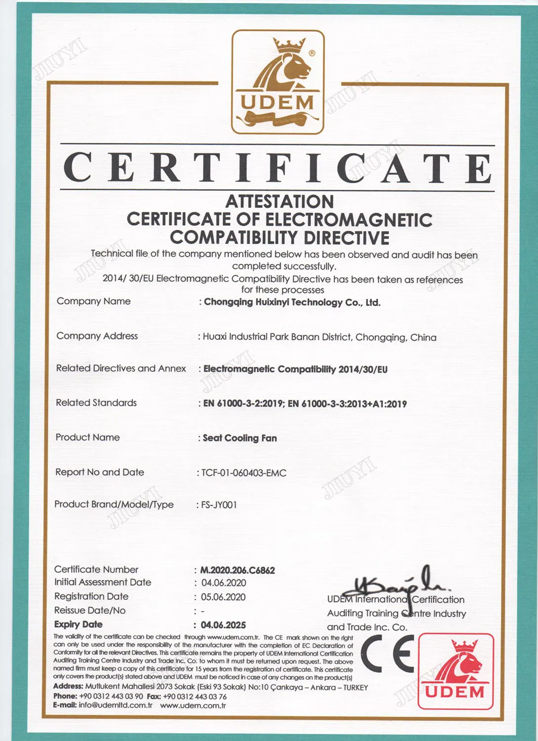 CHONGQING HUIXINYI TECHNOLOGY CO.,LTD 2