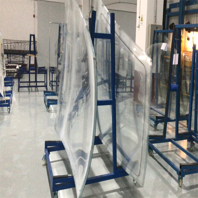 Automatic Heated Hyperbolic Front Windshield - Fast Defrosting, Sound Insulation and Noise Reduction, Rail High-speed Rail/ship