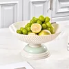AB77 Fruit Bowl, Cream Color, Unplated Basic Model, No Lid