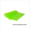Convex dot pattern-green