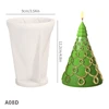 A08D Christmas Tree Mold White