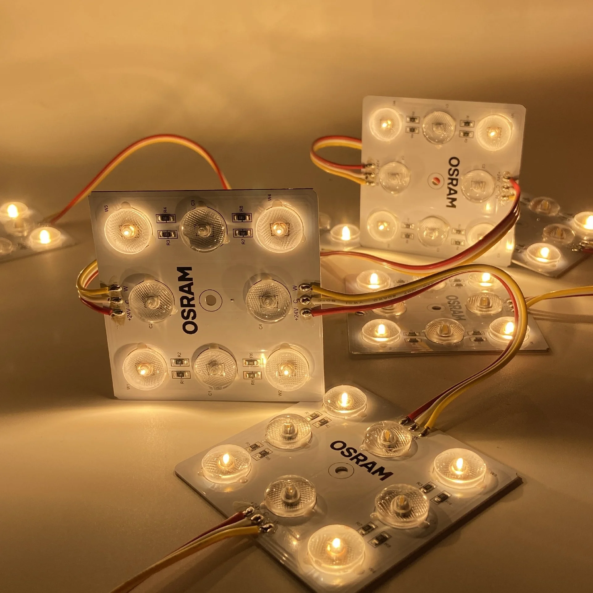 Dual Color Temperatures CCT LED Module 24V CRI90 6.8W