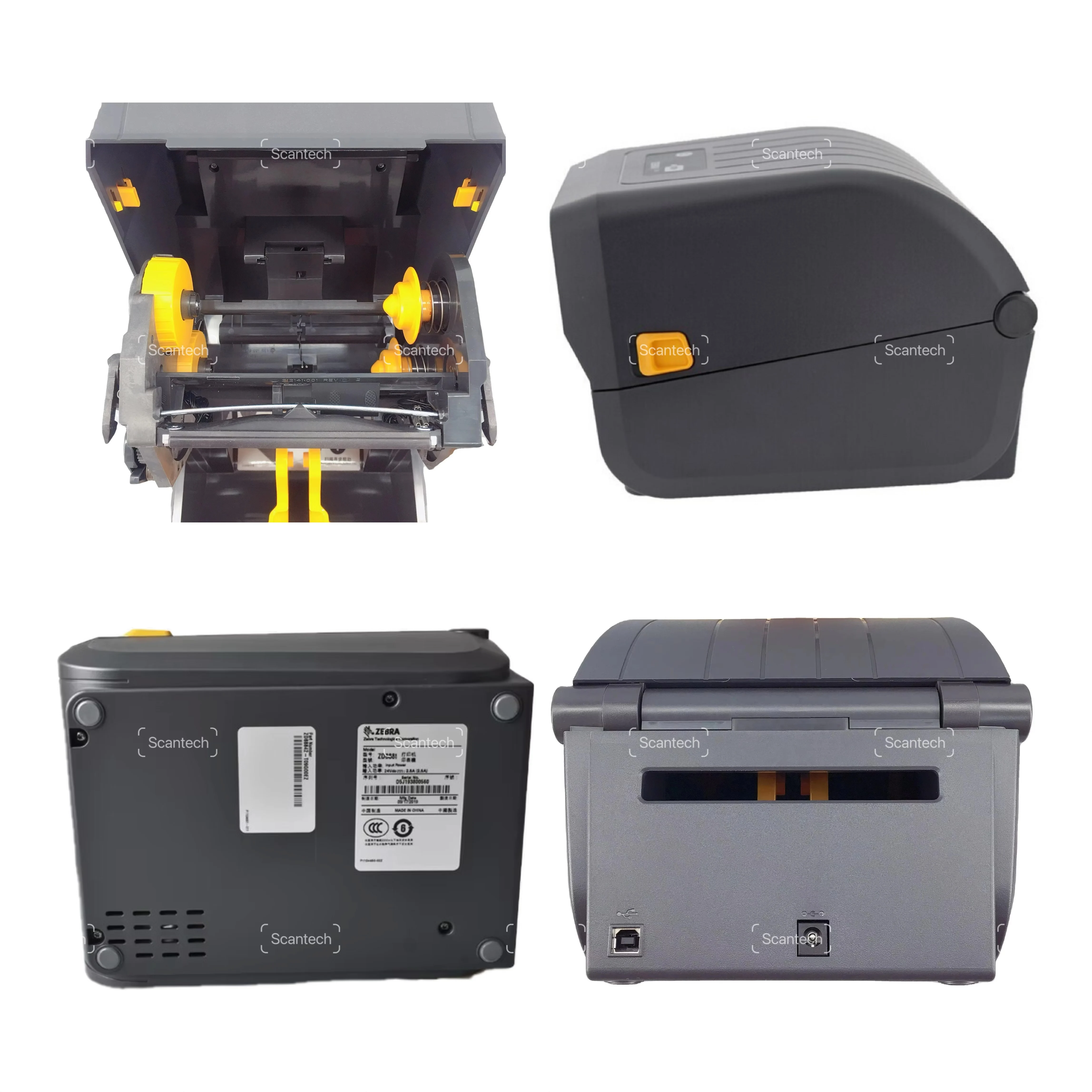 Zebra ZD888 Desktop Printer - Fast 4-Inch Barcode Printing