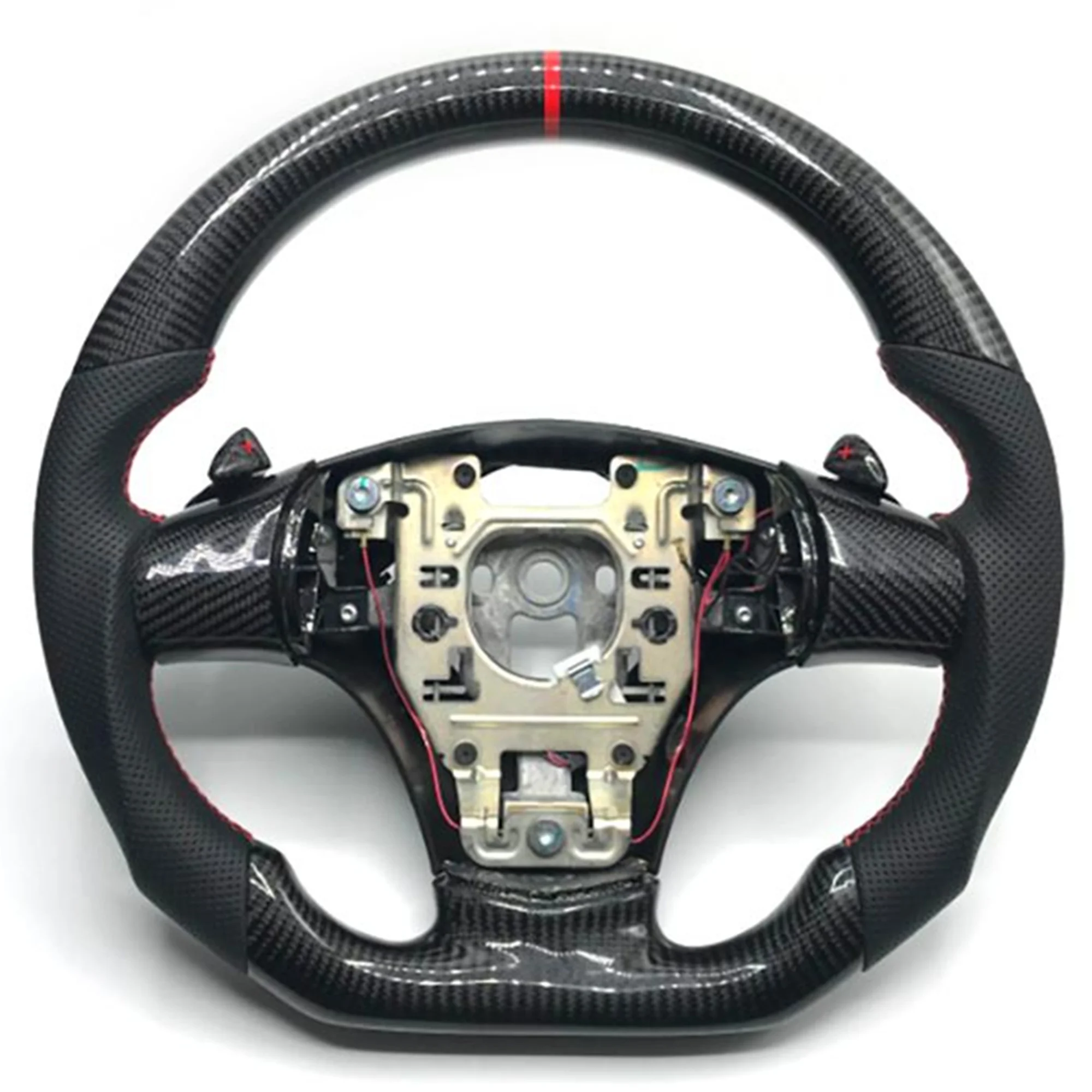 シボレーコルベットC6ステアリングホイール用Ever-Carbon Racing