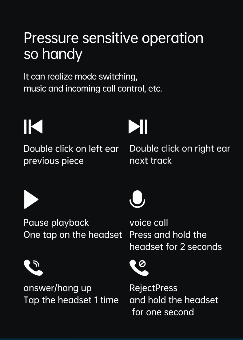 2024 New Gaming Wireless Earbuds GQ-11 LED Power Bank Earphone Fashion Design In-ear Earbuds GQ-11