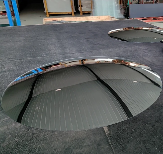 Factory Price Wide-Angle Mirror Glass Convex Mirror Curved Glass Mirror for Interior Espejo Convexo