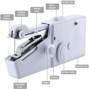 portable mini hand sewing machine quick