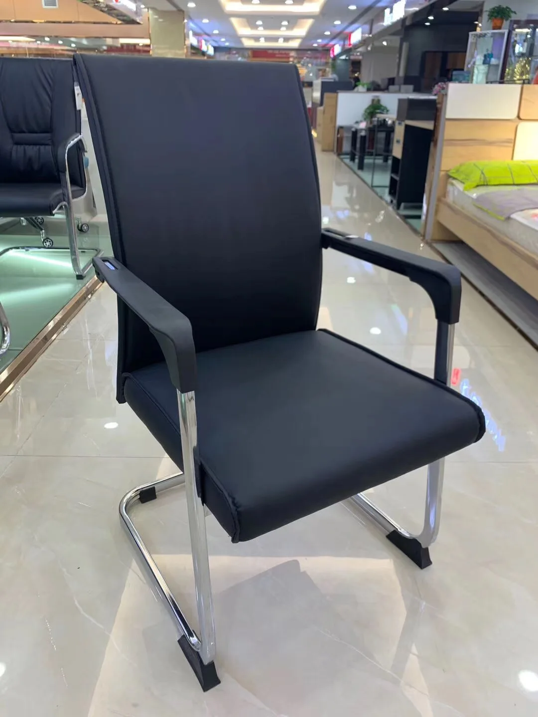 
 Modern Office Chair Comfortable Leather Meeting Table Chairs For Meeting Rooms  