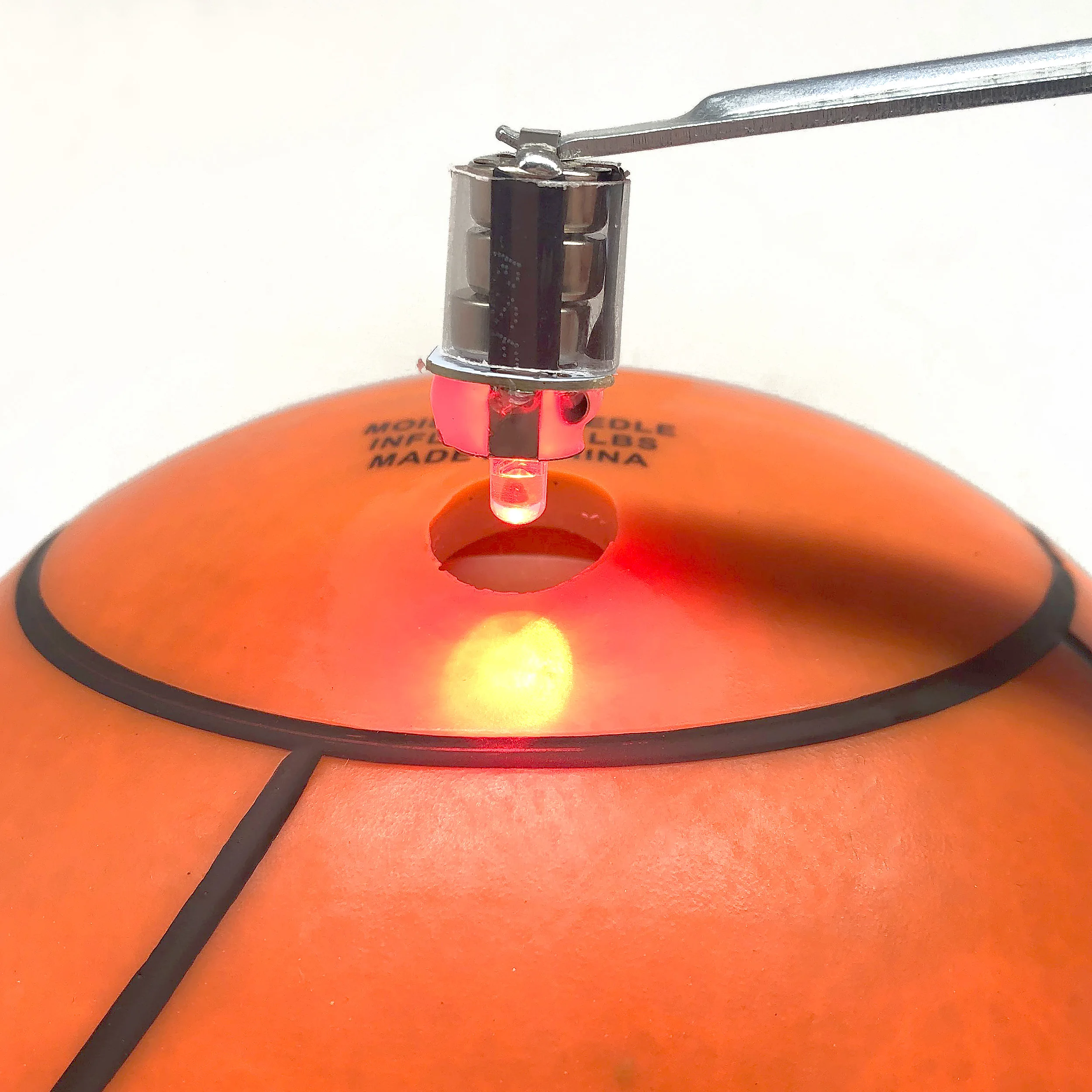 LED Light up Tetherball Glow in Dark Luminous Custom Rubber Tether Ball for Play