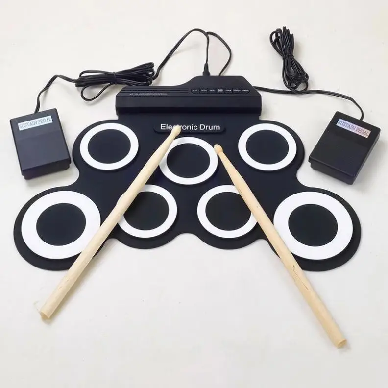 NEW Electronic Drum Sticks Percussion Instrument Kids Musical Instrument Music 