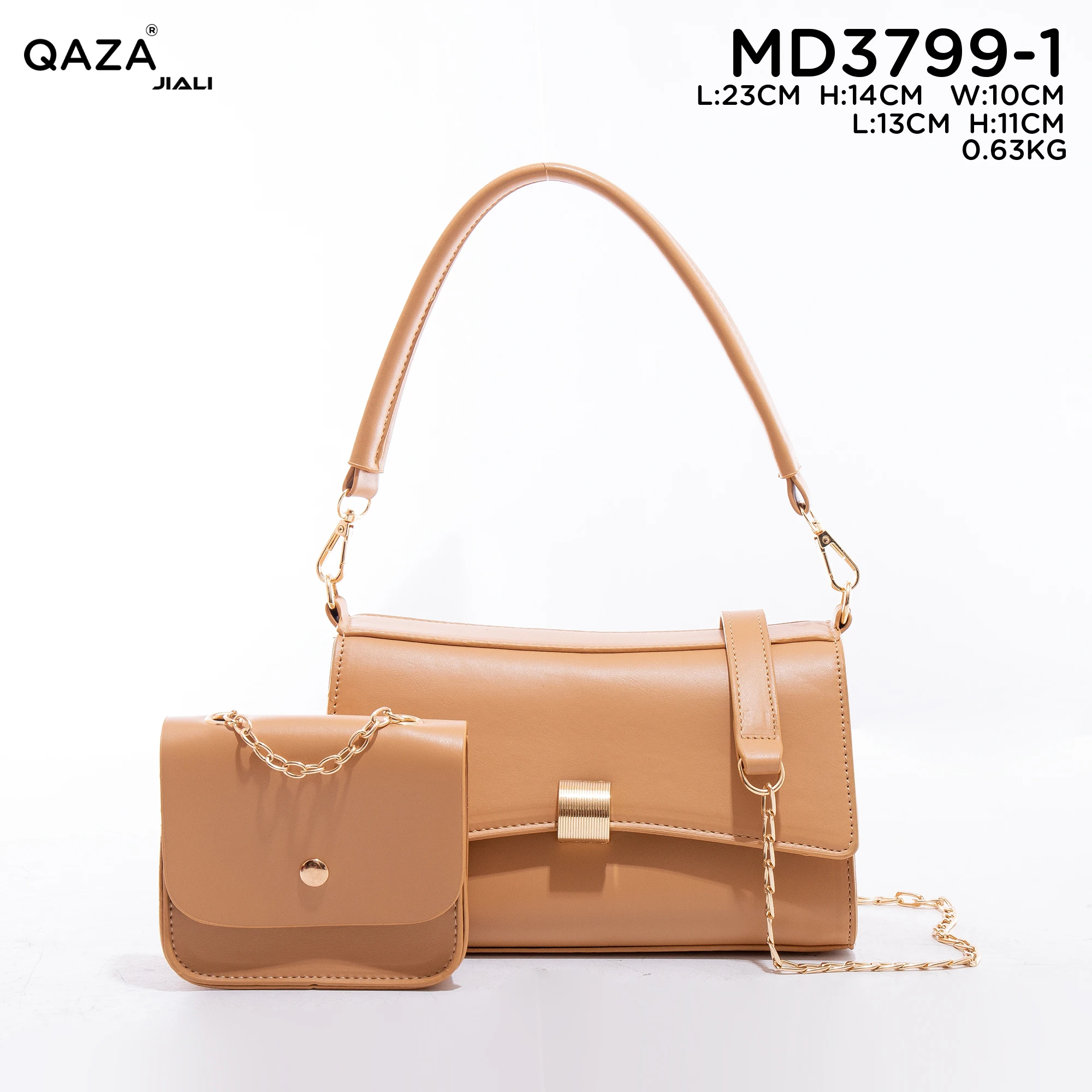 QAZA Luxury Handbag 2025 - Trendy Crossbody Bag for Women