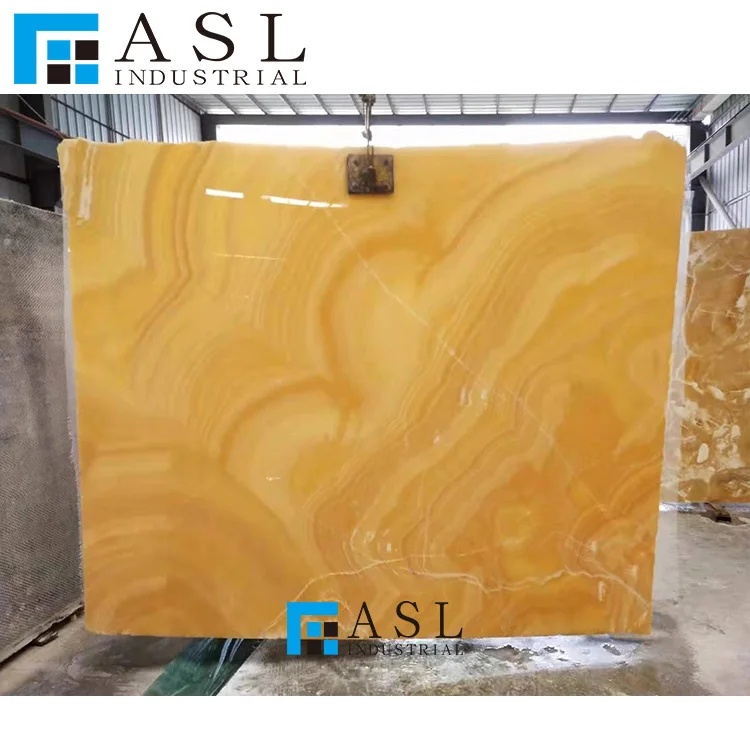Yellow onyx light honey color transparent polished golden onix 12x24 marble onyx slab Chinese gold vein classic onyx tile