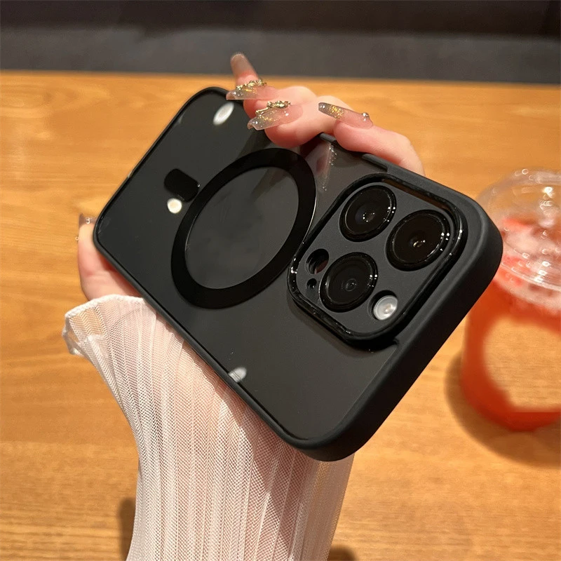 Luxury Wireless Charge Phone Case For Iphone 15 14 13 12 11