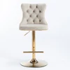 Beige-gold leg