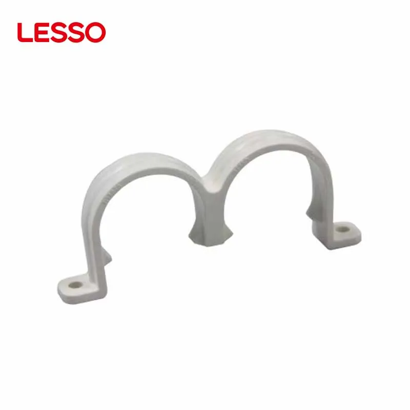 LESSO UPVC Fittings - Reliable Saddle Style Clamp for PVC Pipes