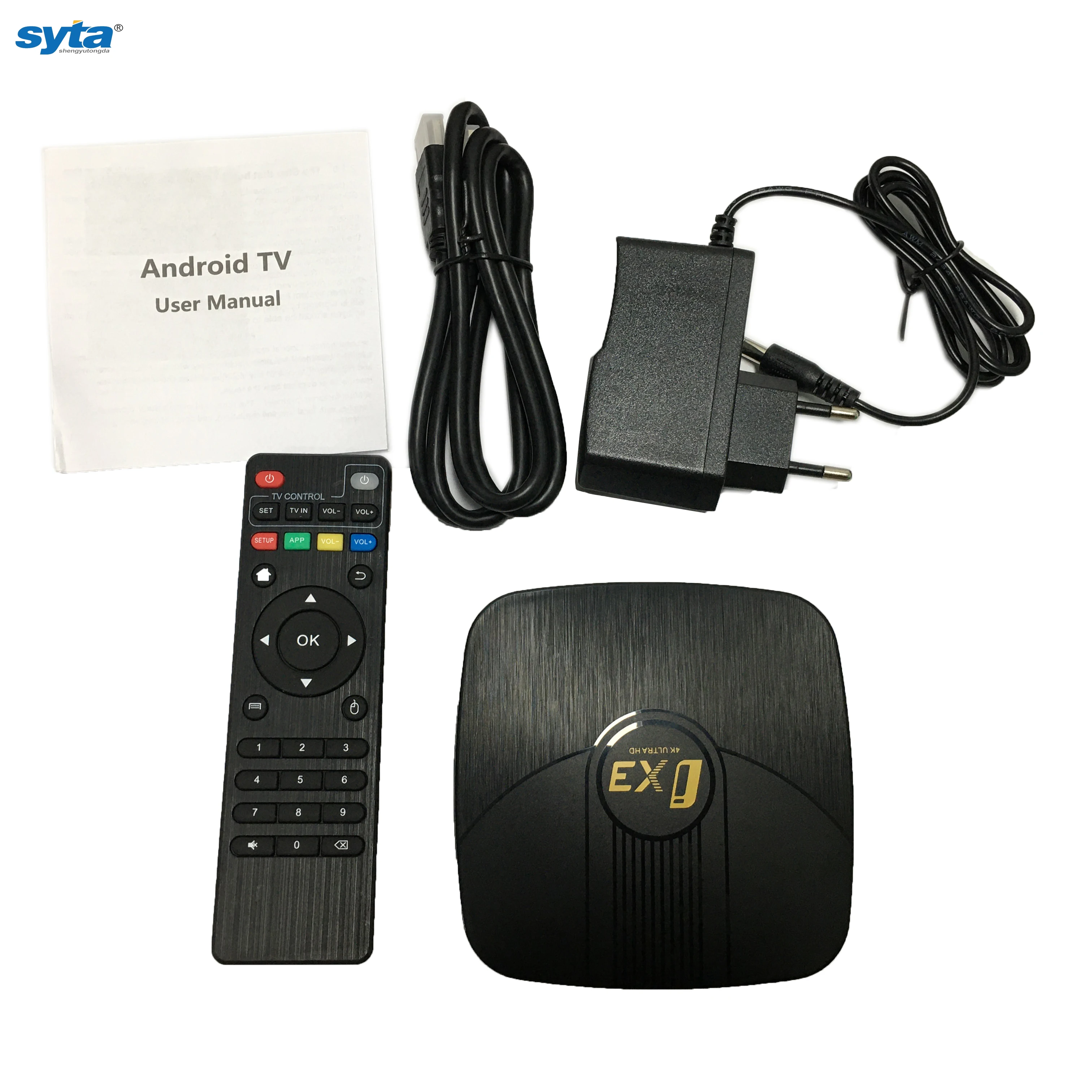 2024 SYTA Android TV Box IX3 Amlogic S905, 4K Resolution, Dual 2024 SYTA Android TV Box IX3 Amlogic S905, 4K Resolution, Dual