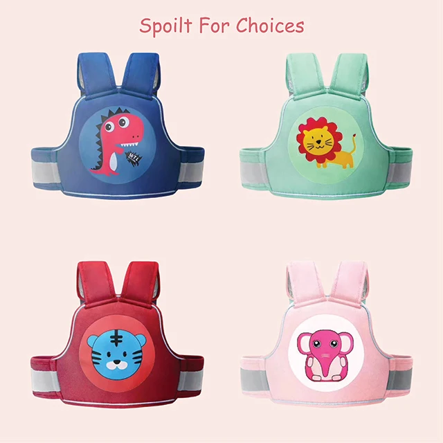POLKA TOTS Two-Wheeler/Motorcycle Child Harness Safety Seat Belt with Adjustable Baby Carrier for Toddler Baby Kids