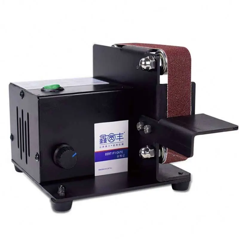 TEBAK Belt Sander Electric Sanding Polishing Machine Grinding Sander Grinder Small Sand-belt Machine