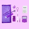 Mesh bag purple