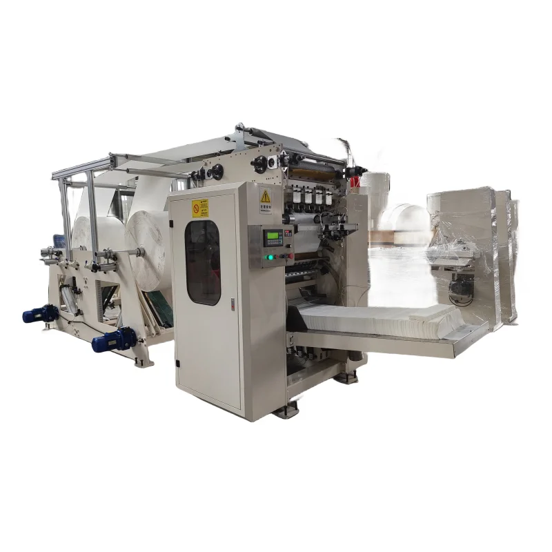 4 Lines Soft Tissue Paper Popup Machine/facial Tissue Folding Machine ...