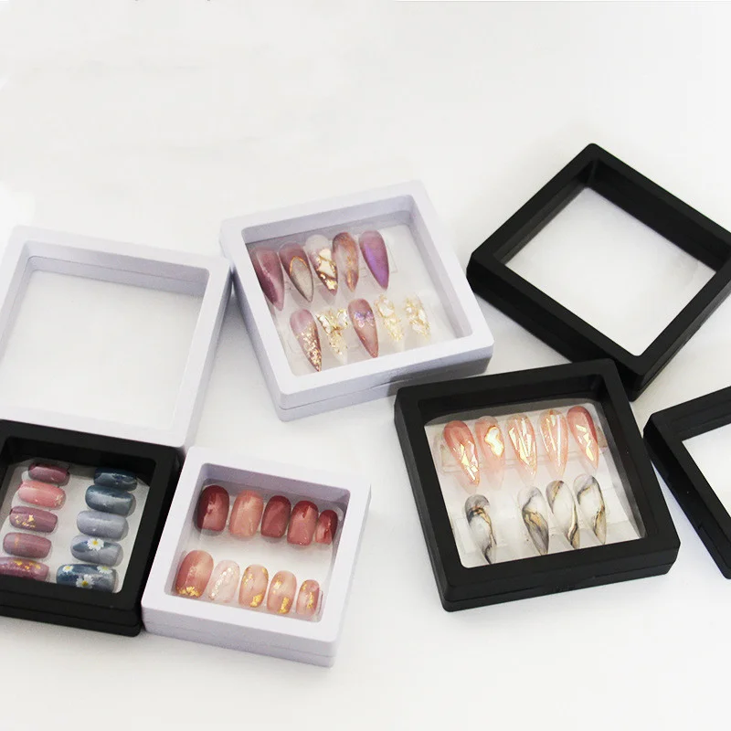 Wholesale Press-on Nail Packaging Boxes Abs Soft Gel Nail Tips Full ...