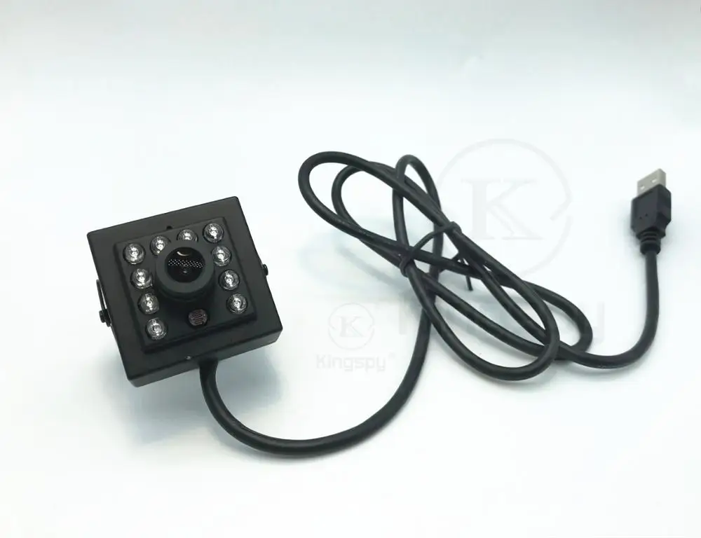Mini USB Security Camera for Car ATM Machine Kiosk Use With IR Light NIGHT VISION 850nm Leds 720P HD Nest Box Bird CAMERA