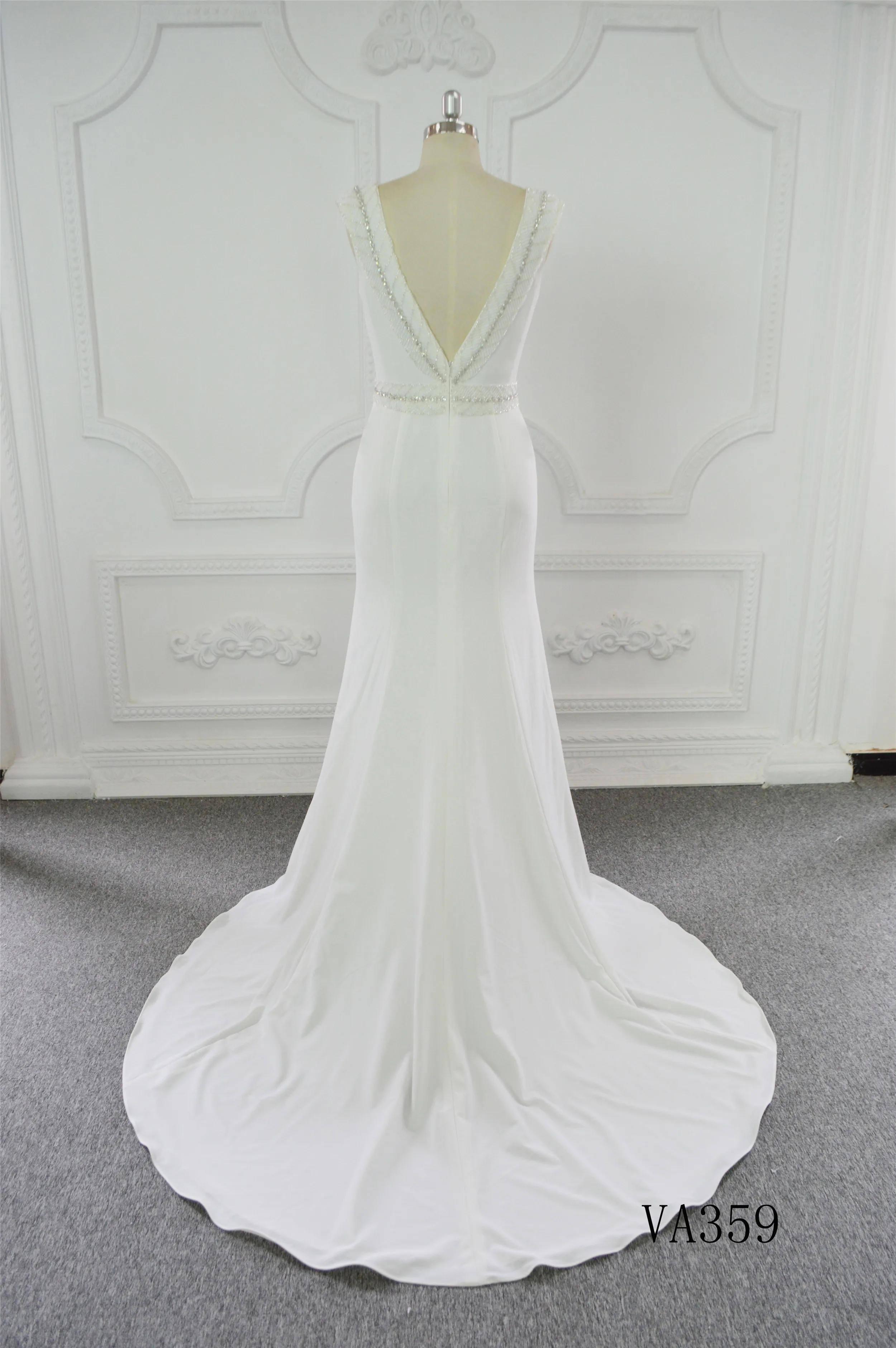 Indonesian Kebaya Simple and Clean Dress Elegant Mermaid Wedding Dress Bridal Gown