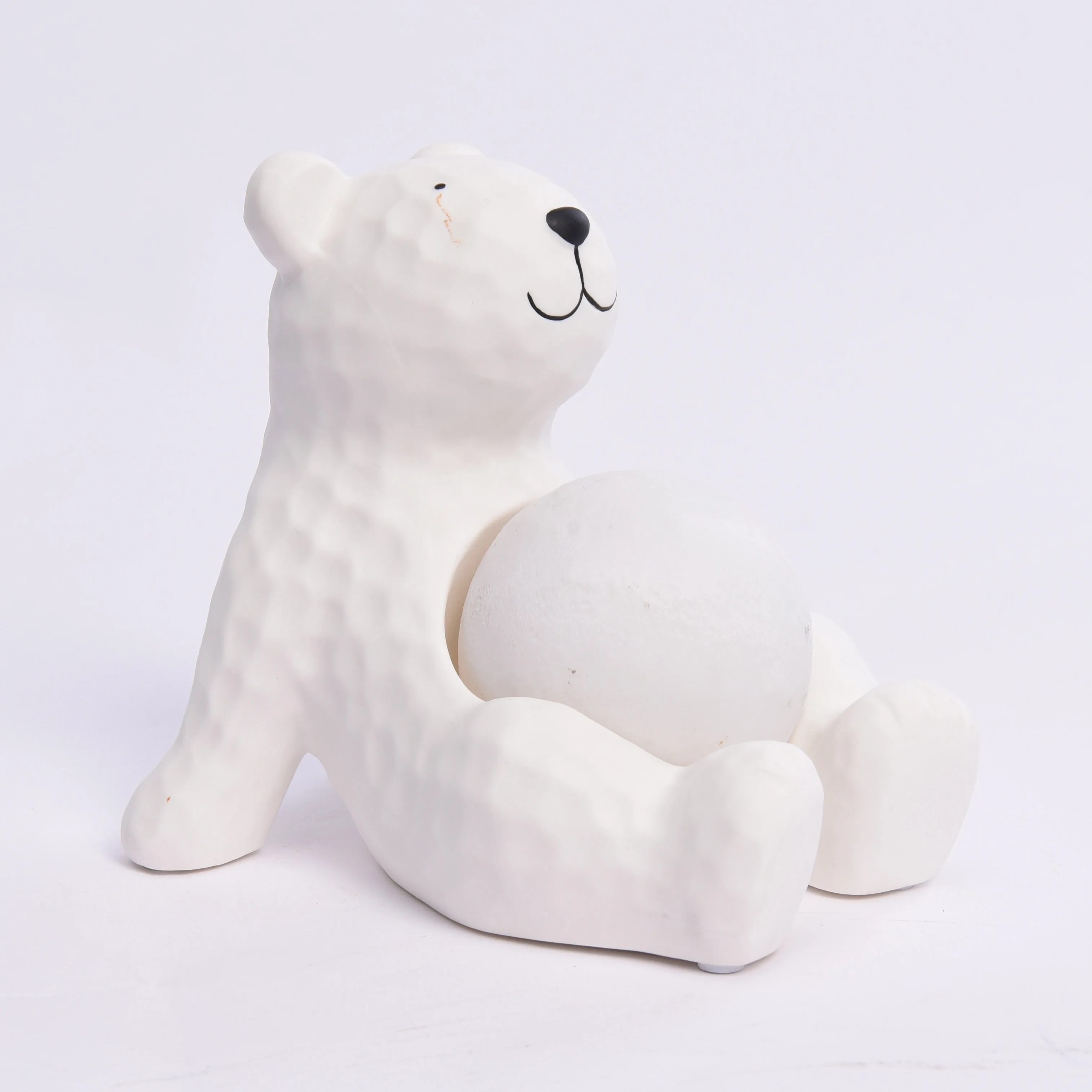 モダンなホームクリエイティブ磁器クマ置物インテリア面白いユニークな