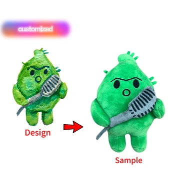 OEM Personalized Kawaii Cartoon Design Super Soft Polyester PP Cotton Filled Stuffed Animal Plush Toy Birthday/Party Favors ODM