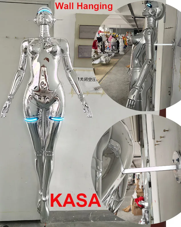 Hajime Sorayama METROPOLIS II Sexyrobot Chrome Zinc