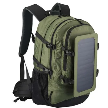 Military Rover Shoulder Sling Backpack Solar Backpack with USB Charging Port Perfect for Carrying Laptop to Work or School