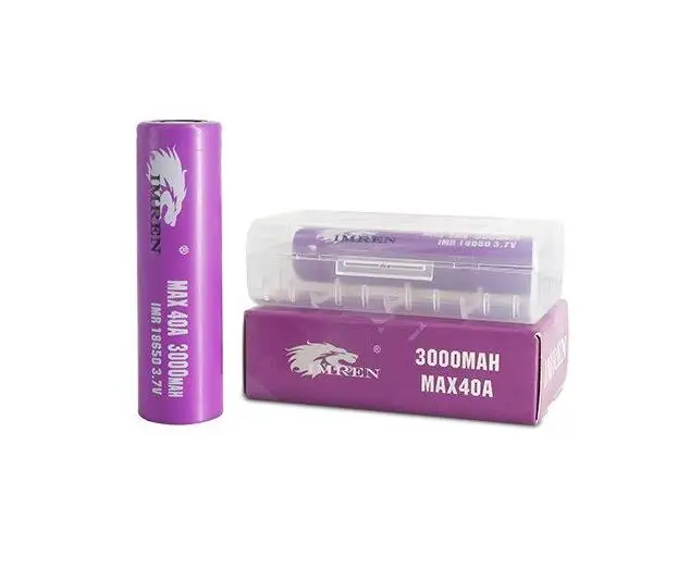 Electric Scooter IMREN 3000 mah 40A Rechargeable 3.7V Lithium ion for 18650 battery