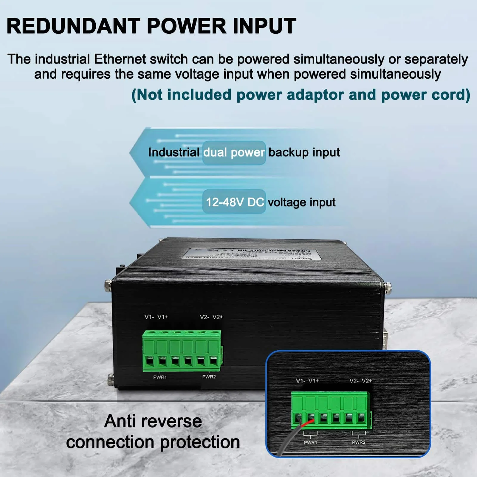 Fast Ethernet Fiber Extension Industrial Switch Supports up to 20km Over Single/Multi-mode Fiber 6+3 Ports Supports SC/FC/ST/SFP